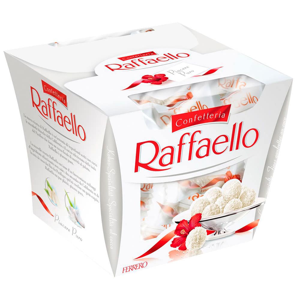 Конфеты «Raffaello» 150 г. в Онеге - Купить с доставкой за 490 руб. |  Интернет-магазин «Люблю цветы»